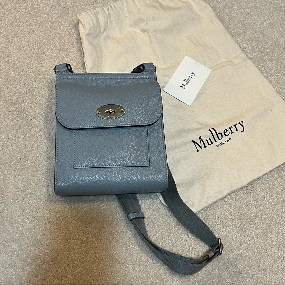Mulberry small Antony cloud small classic grain
